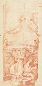Ontwerp voor Fontein in Niche